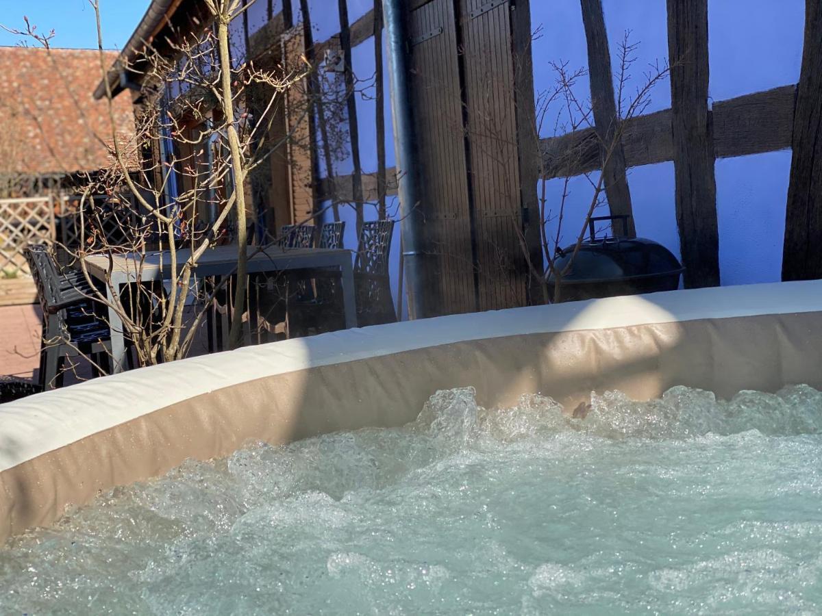 Le Clos Bleu - Gite Rural Schillersdorf エクステリア 写真